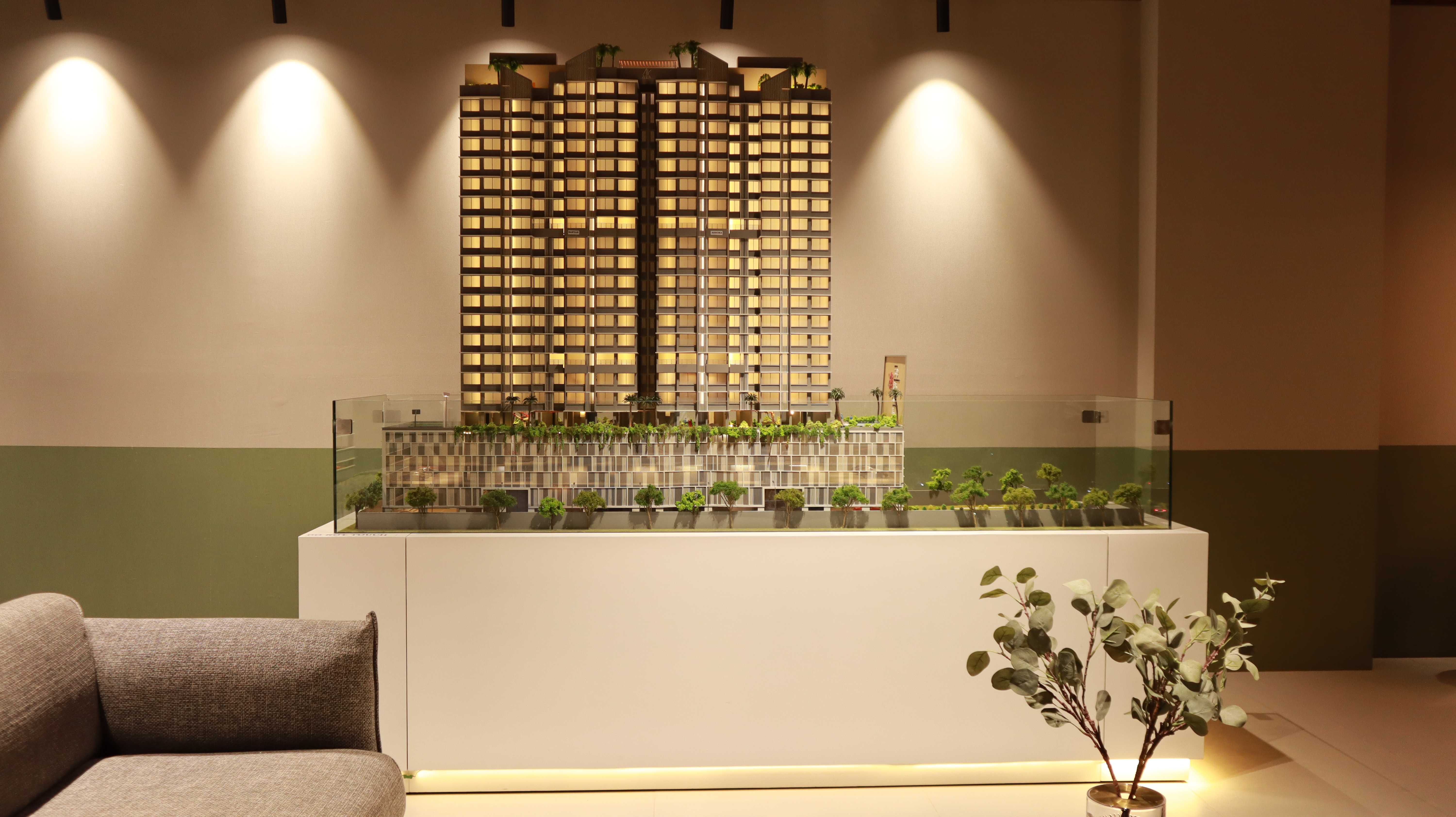 Residential High-Rise Scale Model